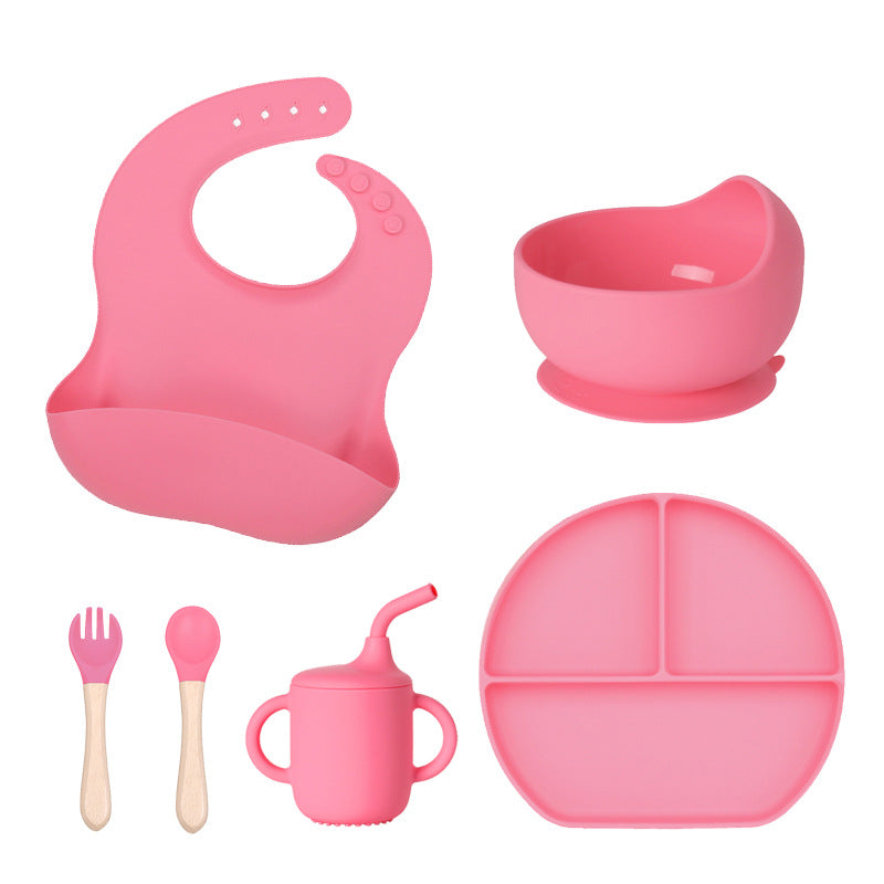 Wholesale Children's Tableware Silicone Set